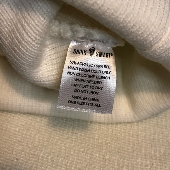 Jim Beam Hat And Scarf Set Cream Unisex- Brand New - Picture 9 of 10